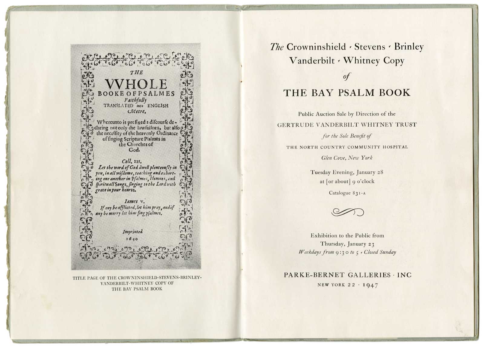 auction catalogue