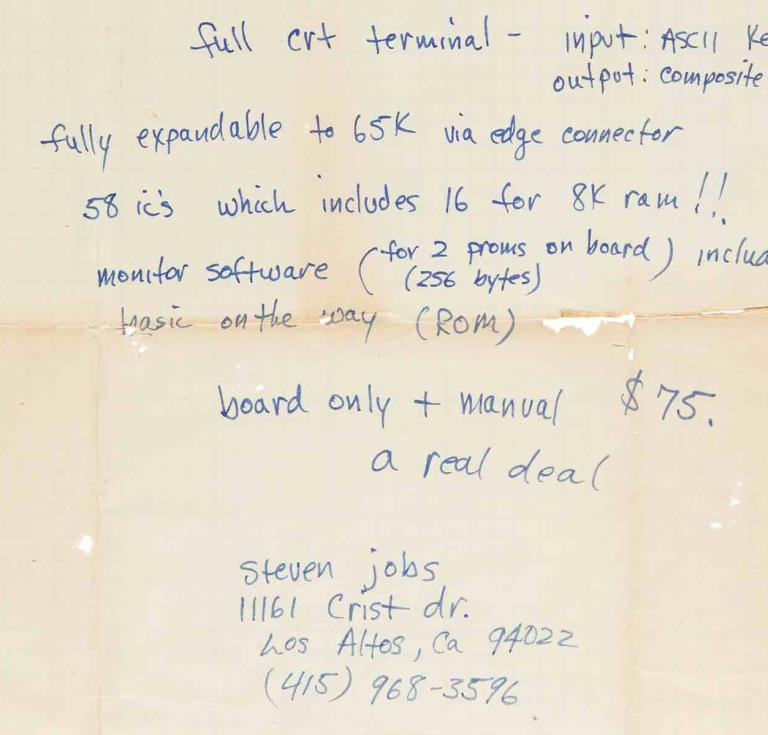 draft steve jobs ad